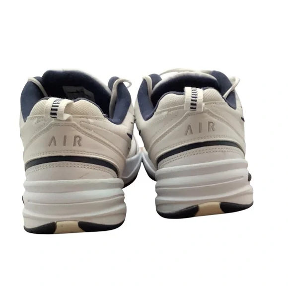 Nike‎ air Monarch white & Blue Sneakers size 11 Athletic Shoes